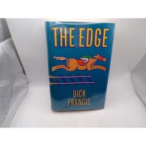 The Edge by Dick Francis First American Edition 1989 Hardcover Mystery Book